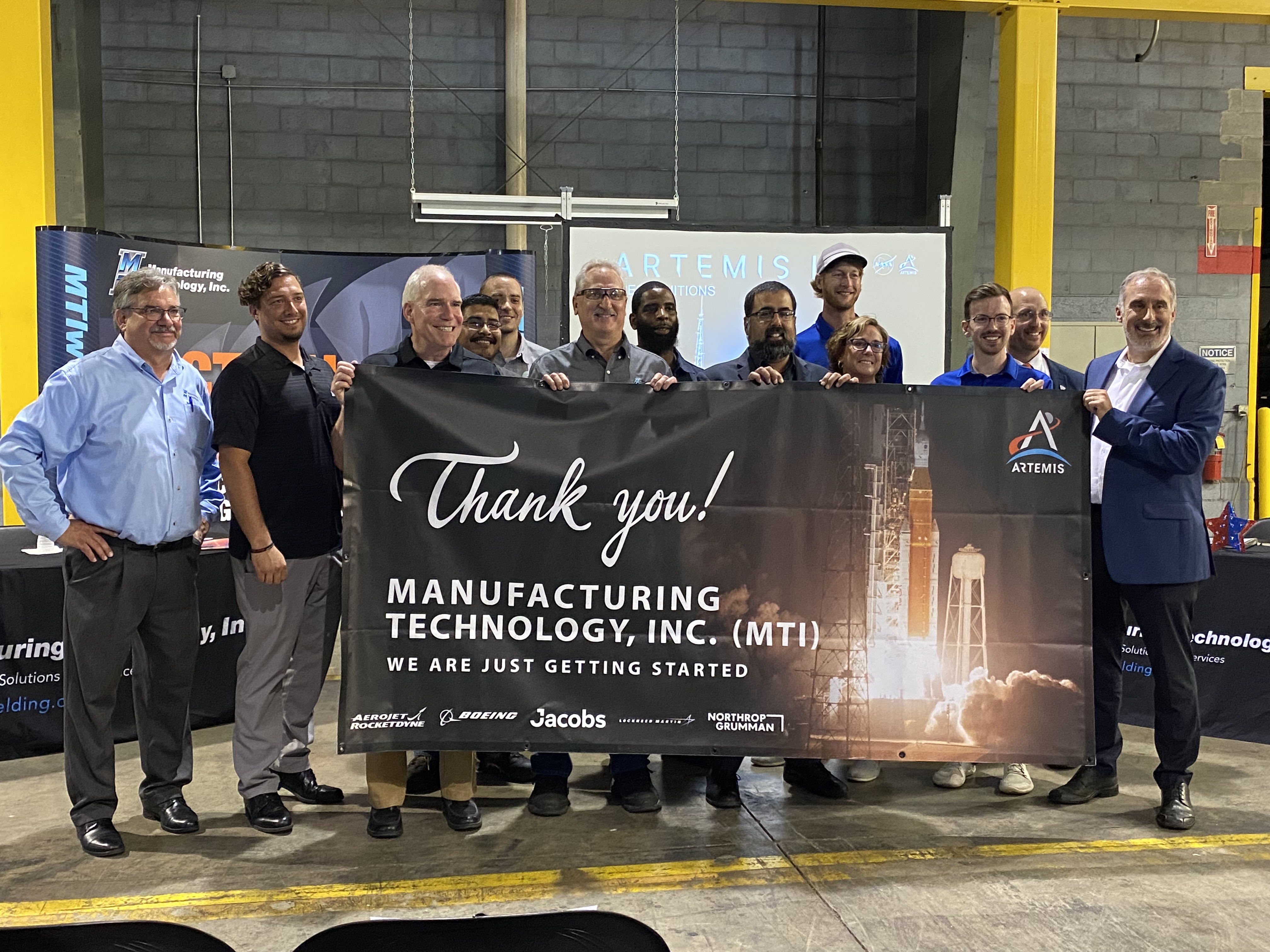 NASA & Aerojet Rocketdyne Recognize MTI's Contributions to the Artemis I Space Mission