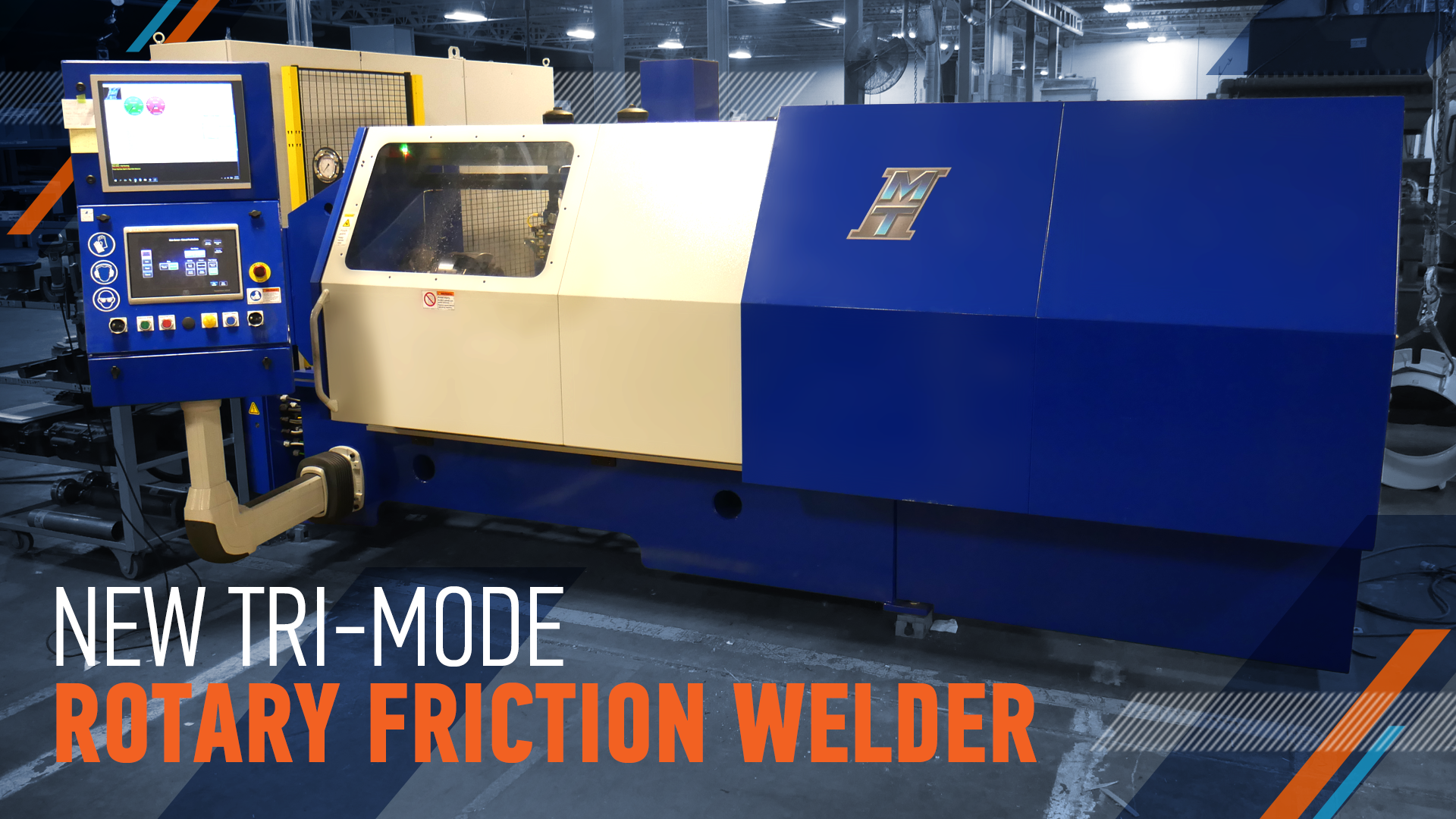 New Tri-Mode Rotary Friction Welder